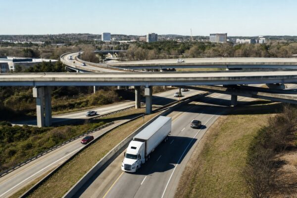 Truck Accidents at Columbia's I-20, I-26 and I-77 Interchanges