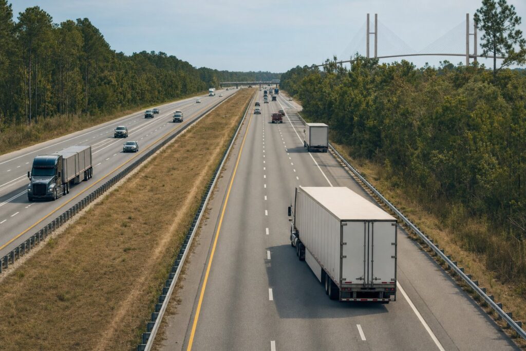 The I-26 / I-95 Corridor Report: Fatal Truck Crashes in Georgia and South Carolina, 2020–2024