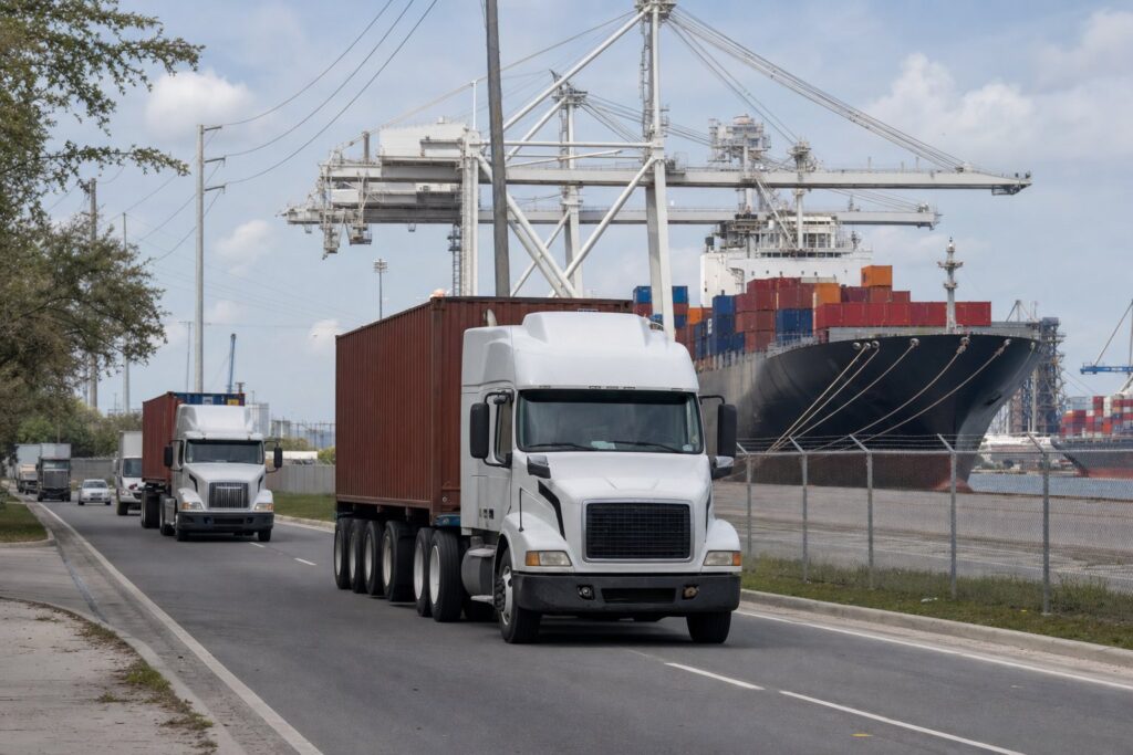 Port of Savannah Truck Routes: Where Crashes Happen Most