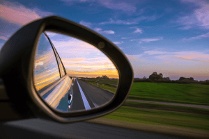 rear-view mirror